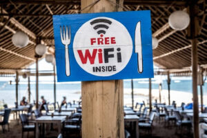 get wifi anywhere you go cafe restaurant