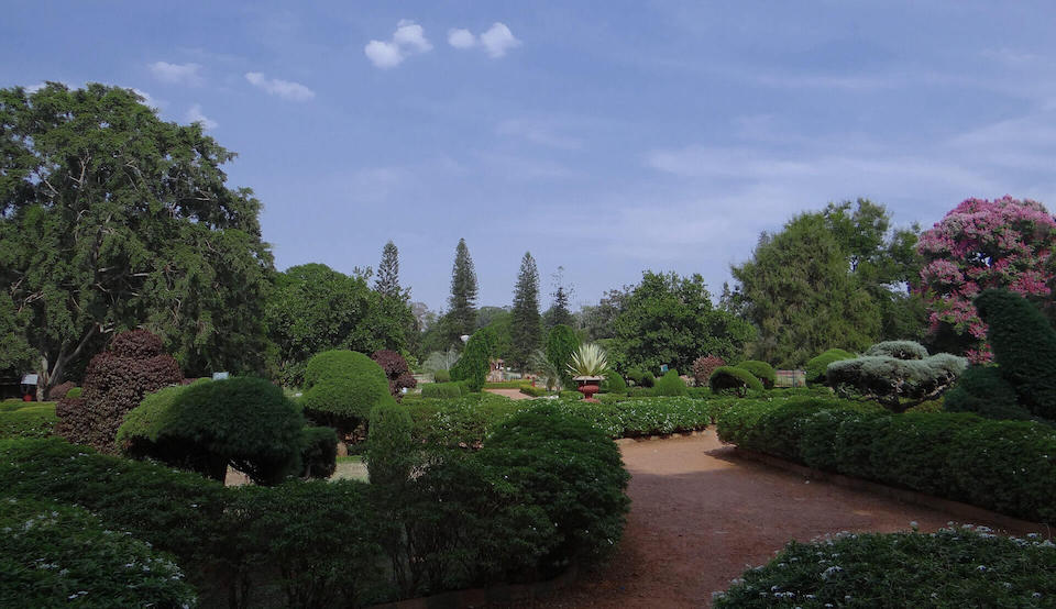 a garden in Bangalore