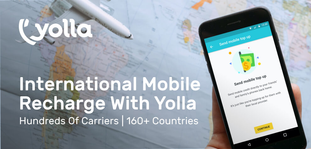 International Top Up Online - Any Country - Yolla