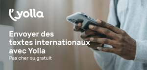 Messages internationaux avec Yolla 